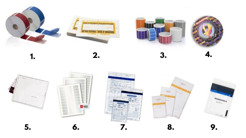 The 9 adhesive seals that our key account customers are tearing off